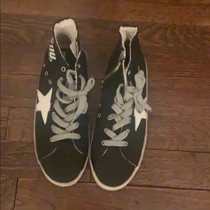 Girls golden goose hi tops